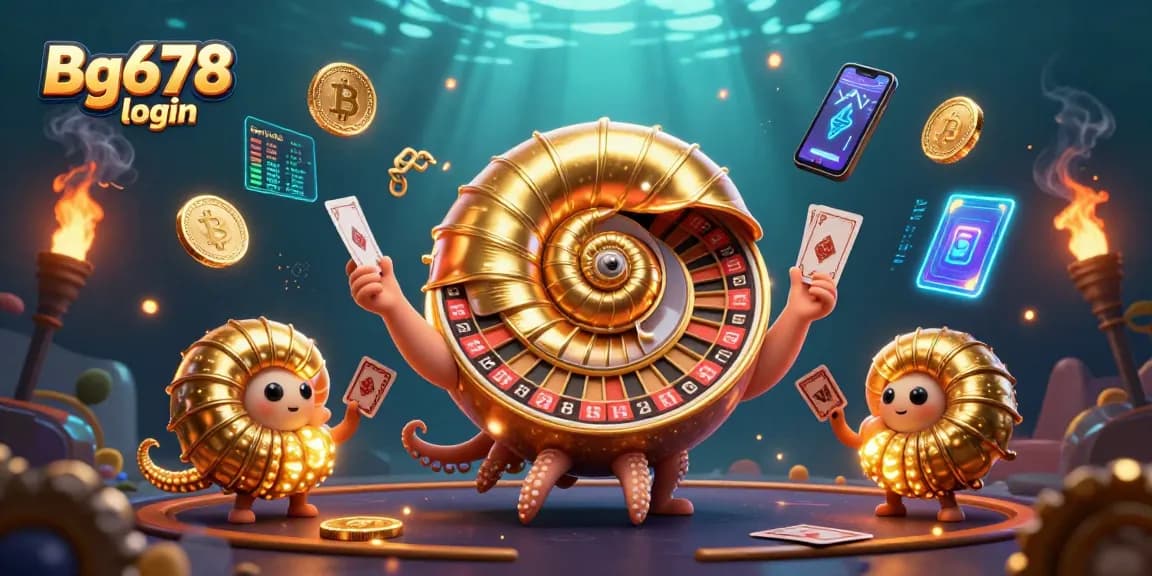 Engage in thrilling gameplay with Bg678 login featuring a vibrant underwater casino scene