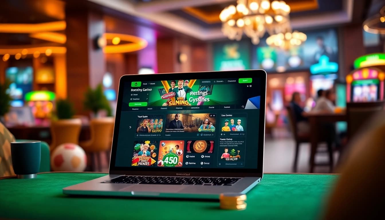 Experience the excitement of แบรนด์ 78WIN with engaging visuals of casino and betting games.