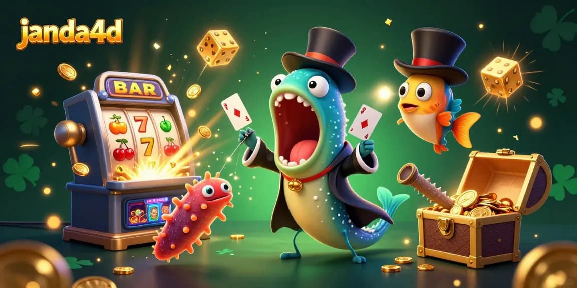 Janda4d menghadirkan keseruan bermain slot dengan jackpot melimpah dan karakter unik dalam ilustrasi 3D