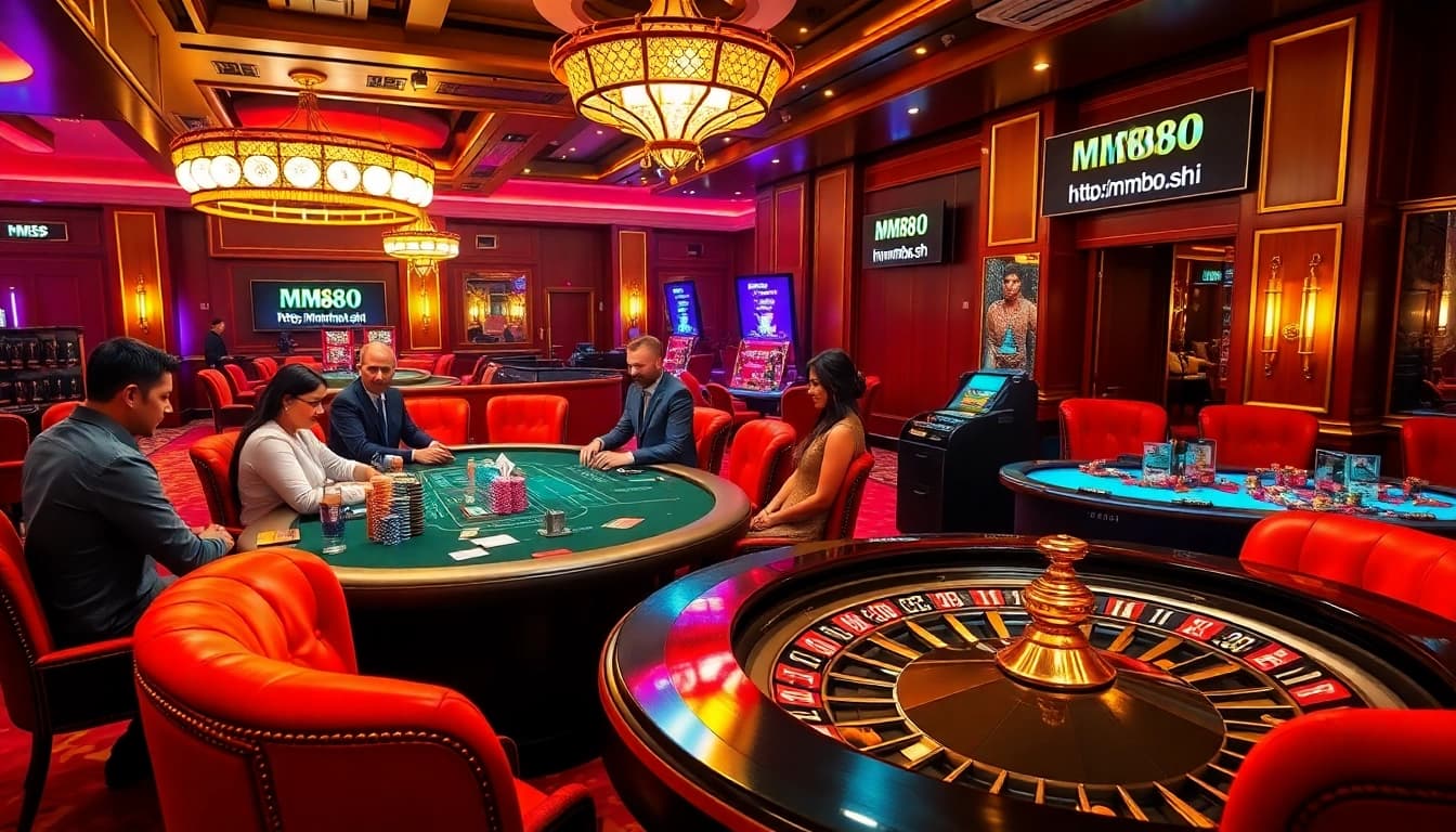 Engage in thrilling poker at https://mm88.sh/ with vibrant casino tables and luxury ambiance.
