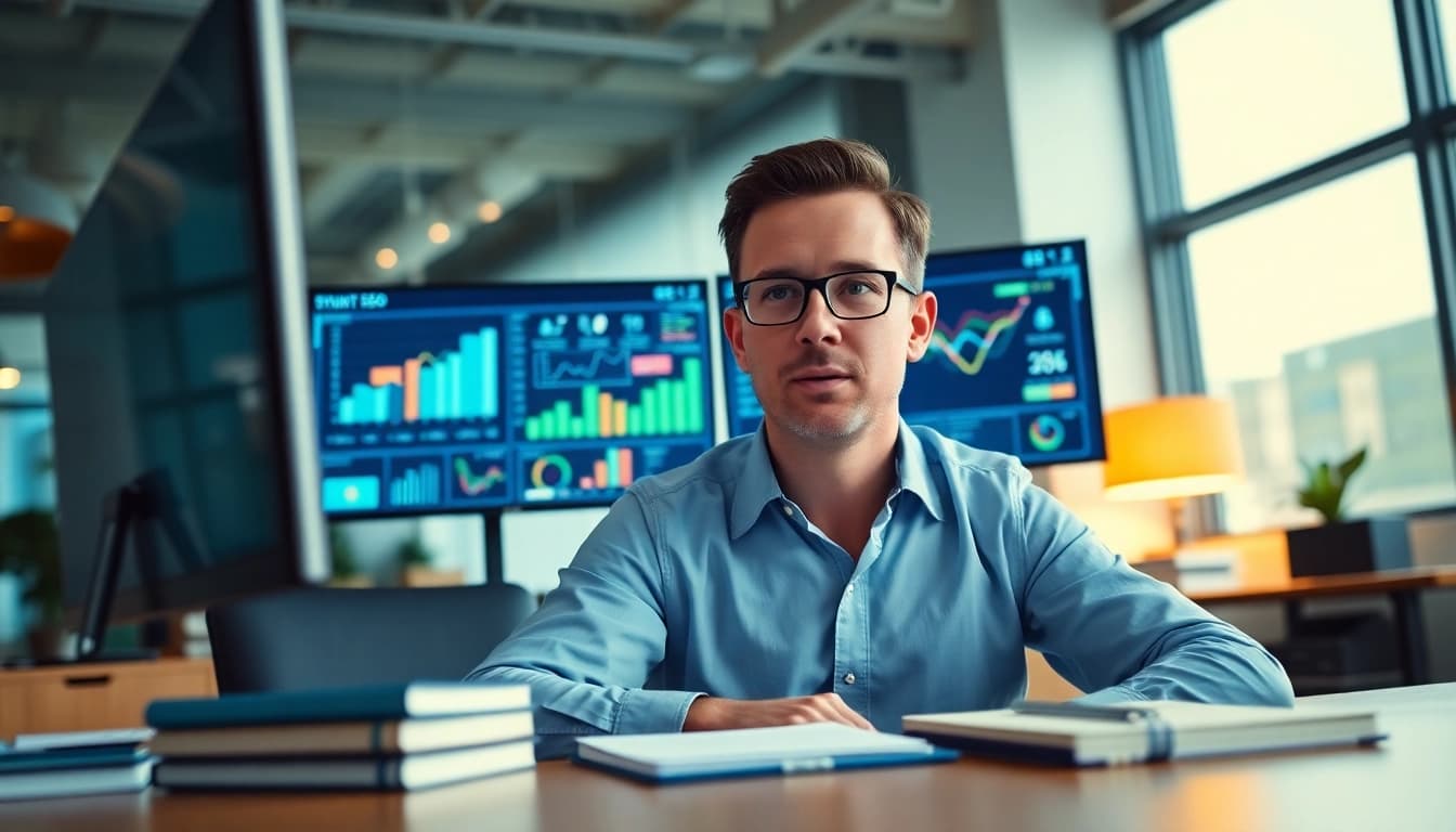 Boost your SEO Malaysia skills with expert strategies in a modern office setting.