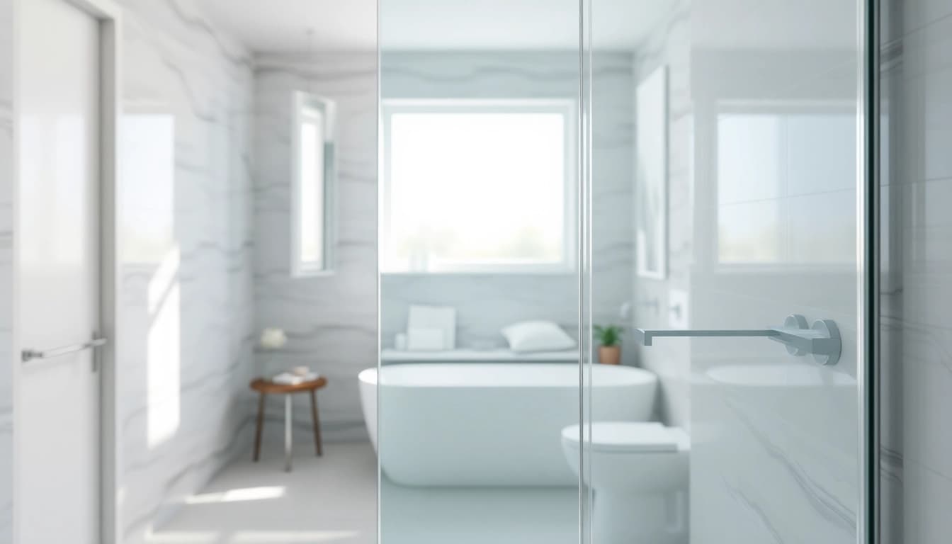 Verleihen Sie Ihrem Badezimmer mit der sonni Duschkabine 80x80 einen modernen Look und Eleganz.