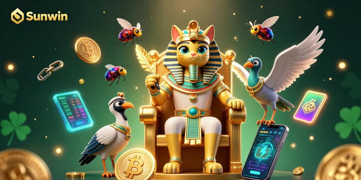 Sunwin offers exciting casino experiences through vibrant 3D visuals featuring animated characters.