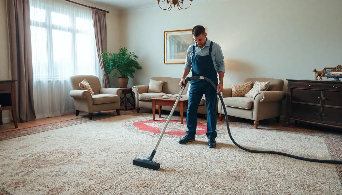 Achieve pristine results with professional carpet cleaning near me in a cozy living room.