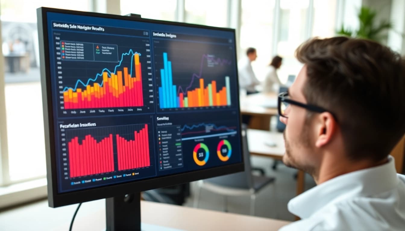 Analyze LinkedIn Sales Navigator scraper data with dynamic visuals and business insight.