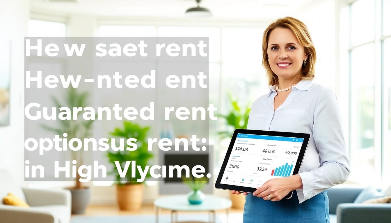 Promote Guaranteed rent in high Wycombe with a professional agent in a modern office setting.