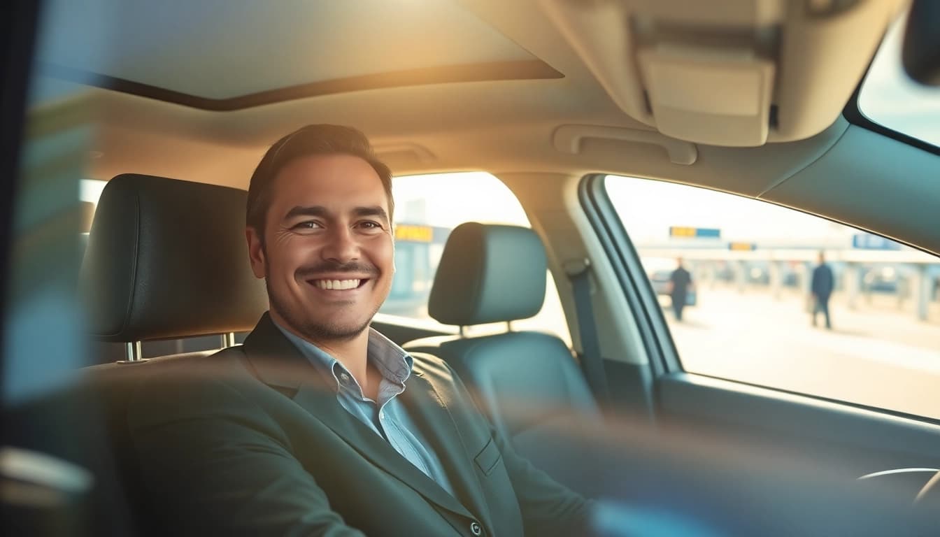 Taxi Nottingham to Heathrow airport driver ready to provide airport transfer service.