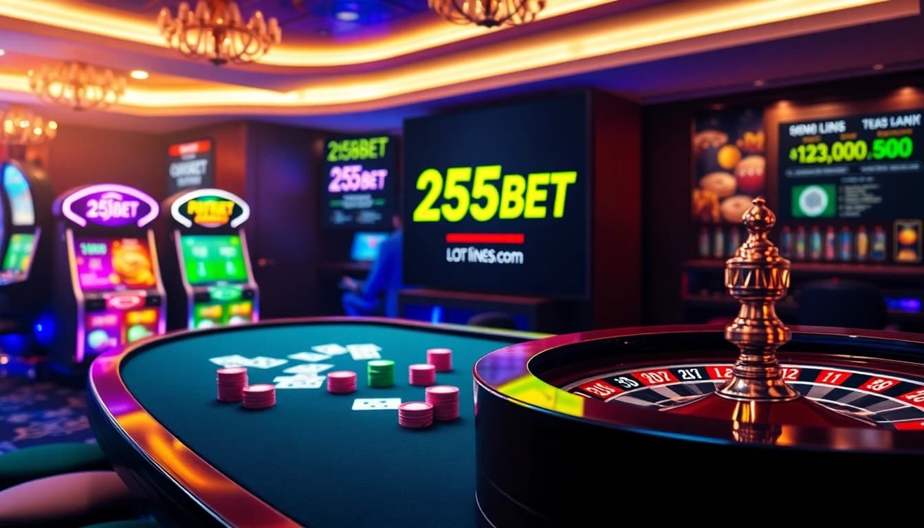Experience the thrill of winning at 255BET with vibrant casino games and professional gambling atmosphere.