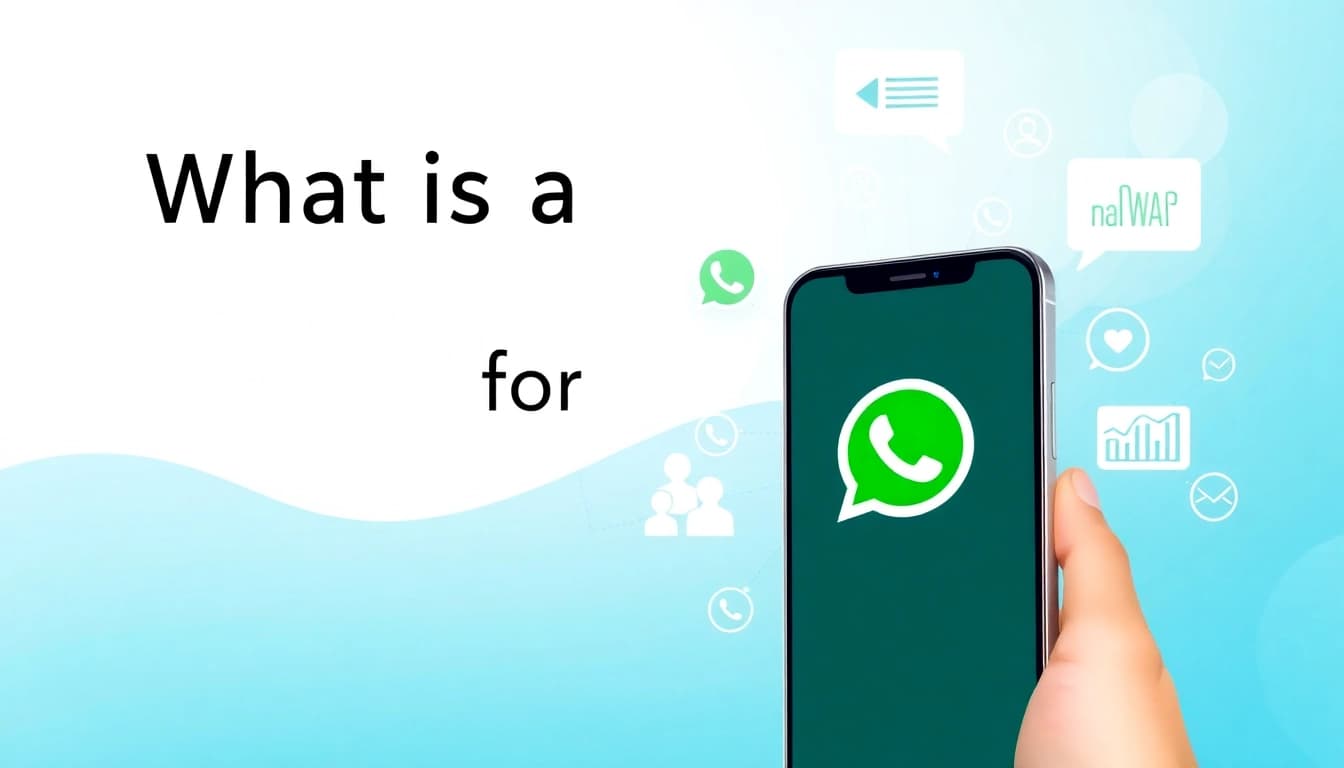 Understand What is a CRM for WhatsApp with a visual representation of WhatsApp and customer interactions.