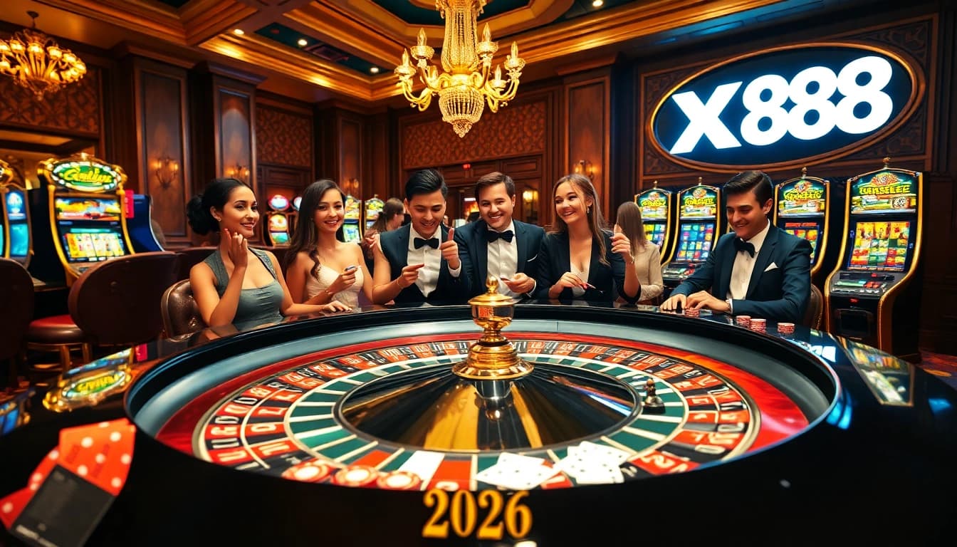 Experience the thrill of winning at XX88 with vibrant casino gaming and engaging players.