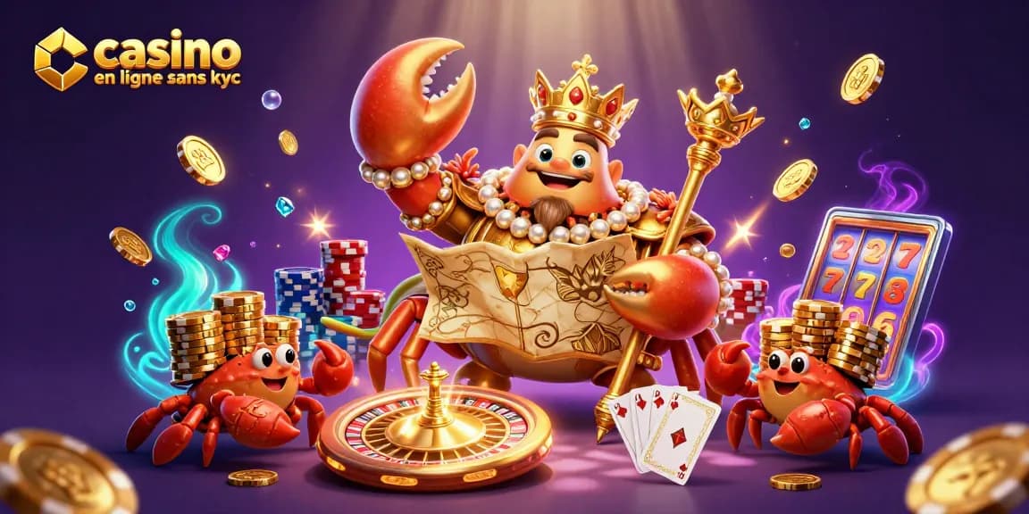 Jouez dans un casino en ligne sans KYC, découvrez un monde de trésors et de jeux animés.