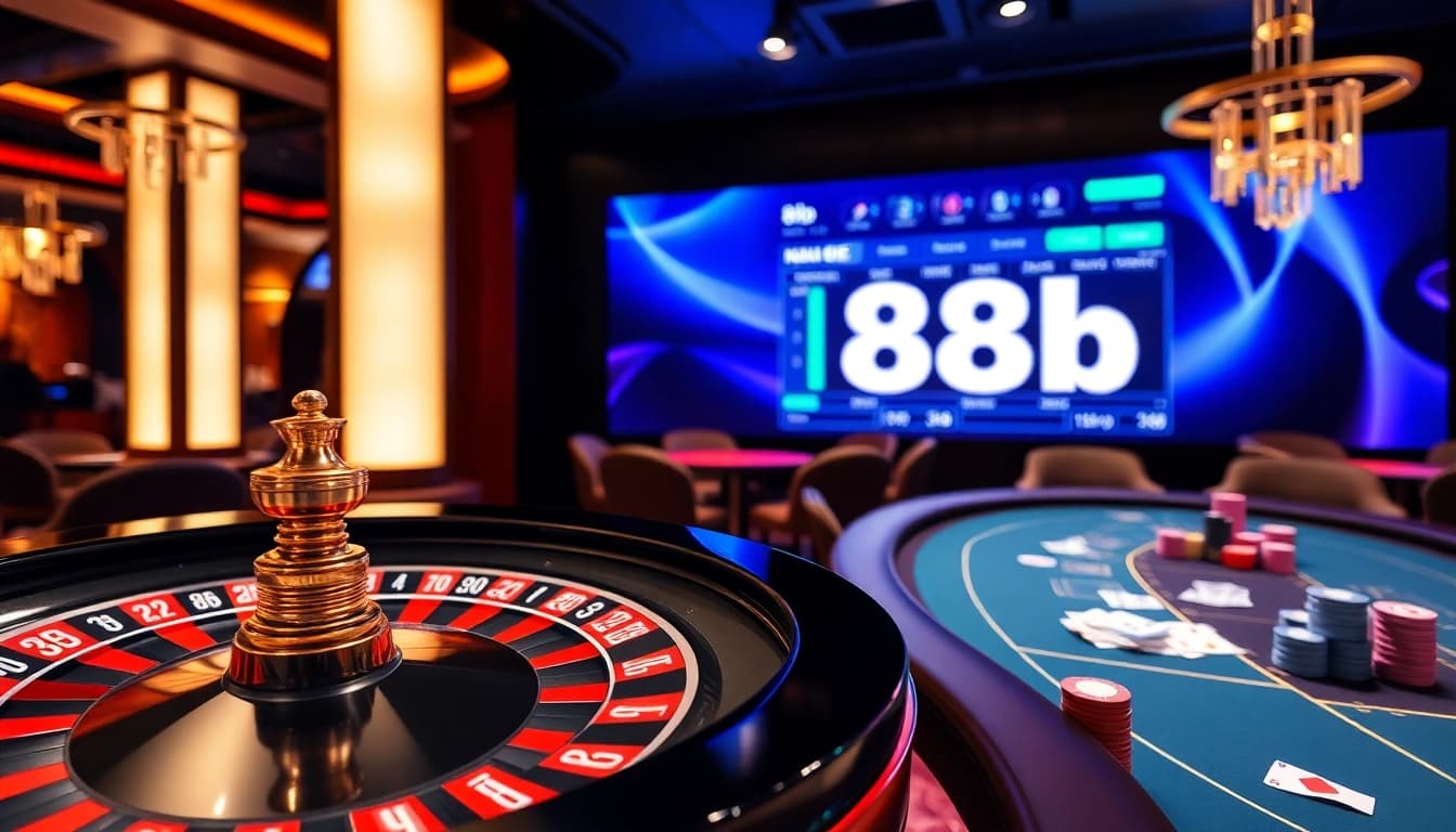 Experience the thrill of gambling at nhà cái 888b with vibrant casino games and social atmosphere.