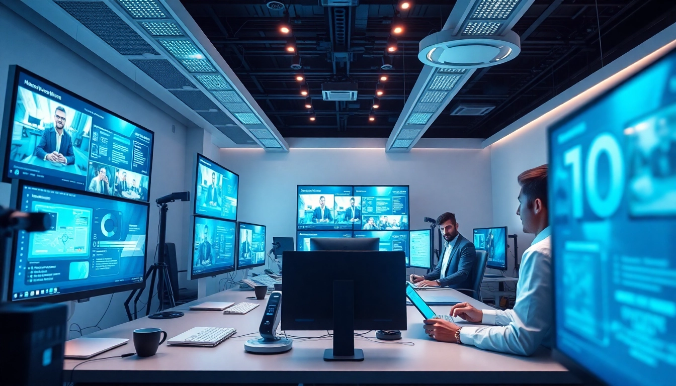 Video to prompt AI: digital workspace showcasing advanced video analysis technology and AI prompts generation.