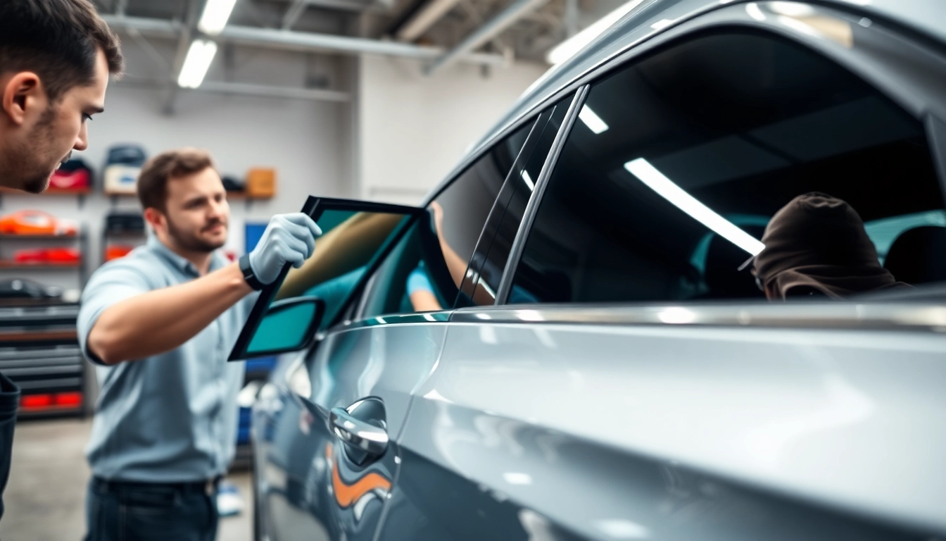 Get professional window tint near me with skilled technicians applying top-quality film.