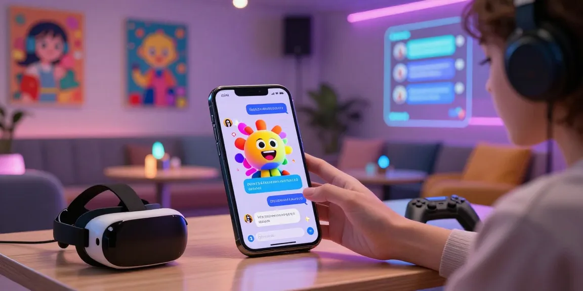 Engaging user experience with ai nsfw chat in a modern digital lounge setting.
