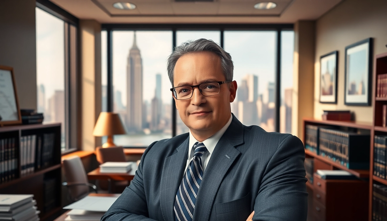 Consulting with a New York City Personal Injury Lawyer in a professional office environment.