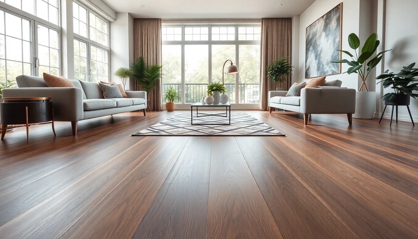 Enhance your space with stylish vinyl flooring that adds elegance and warmth to any room.