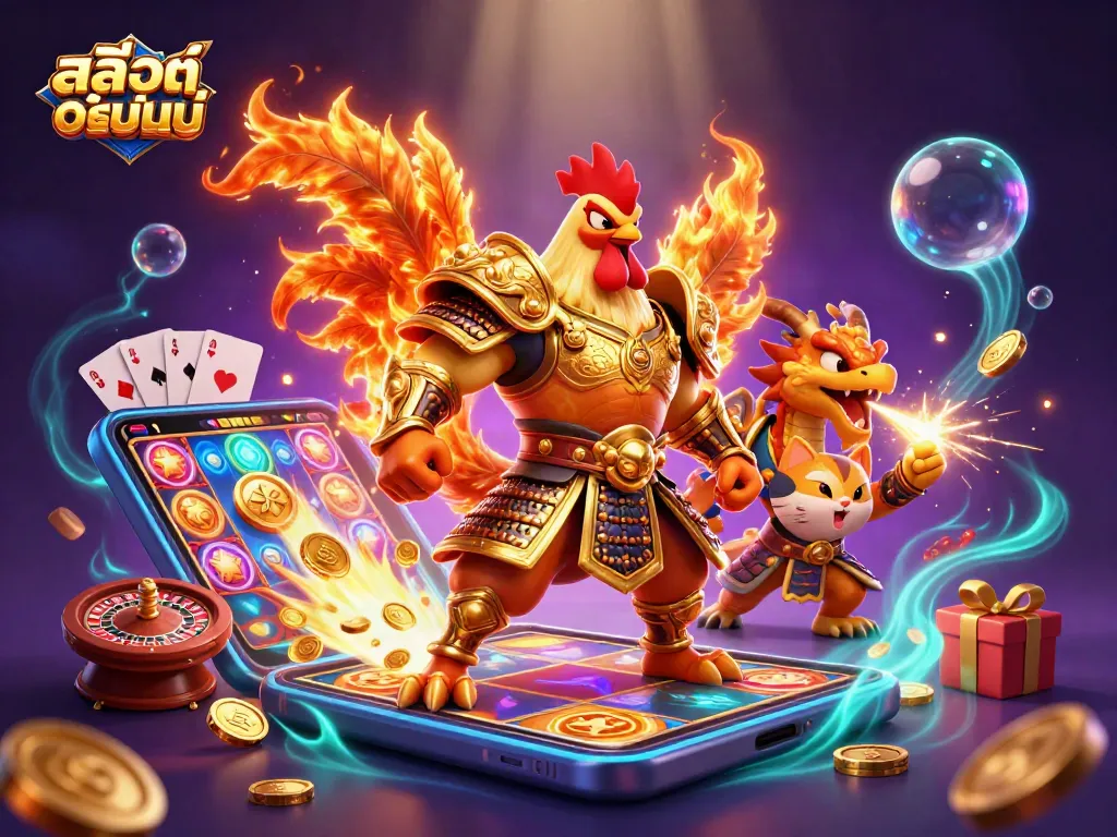 เล่นสล็อตออนไลน์กับเกมสลอตแบบใหม่ที่ท้าให้คุณชนะรางวัลใหญ่