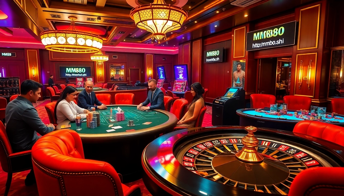 Engage in thrilling poker at https://mm88.sh/ with vibrant casino tables and luxury ambiance.
