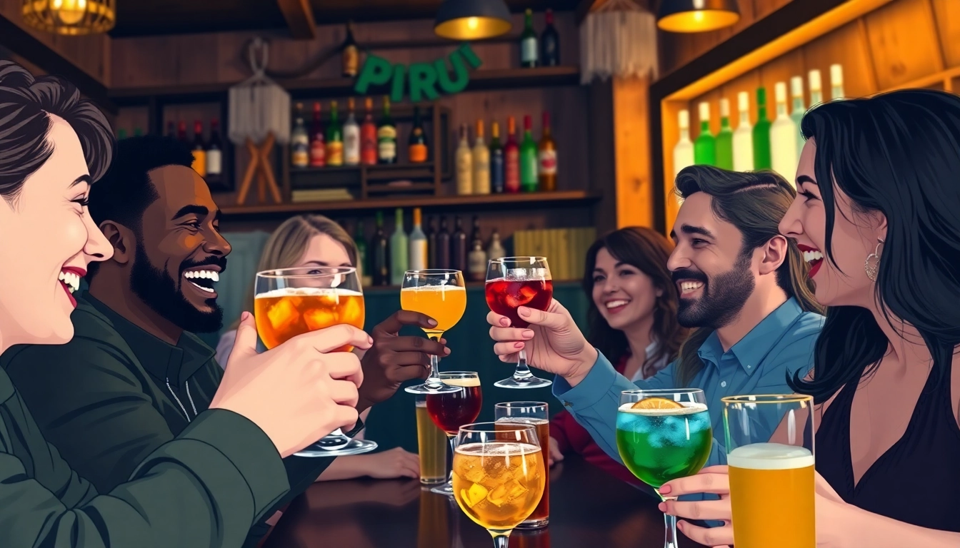 Friends enjoying a night out while asking why do we say on the lash.