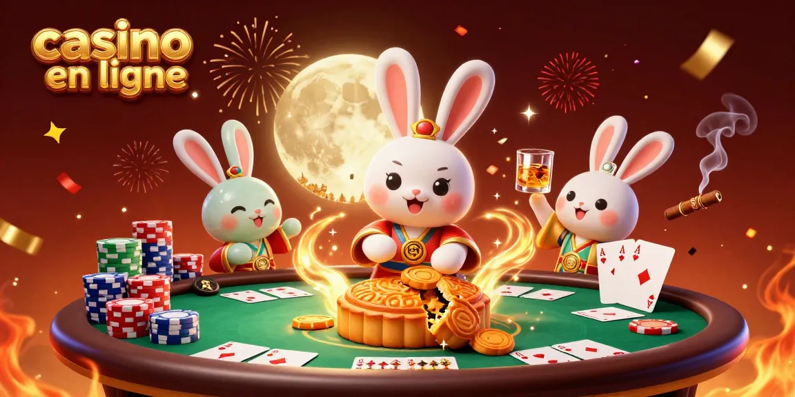 Jouez au casino en ligne avec ce visuel de célébration et de gains dans un environnement fascinant.