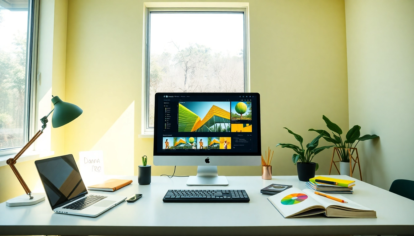 Experience the innovative nano banana pro AI image editing tool in a vibrant workspace.