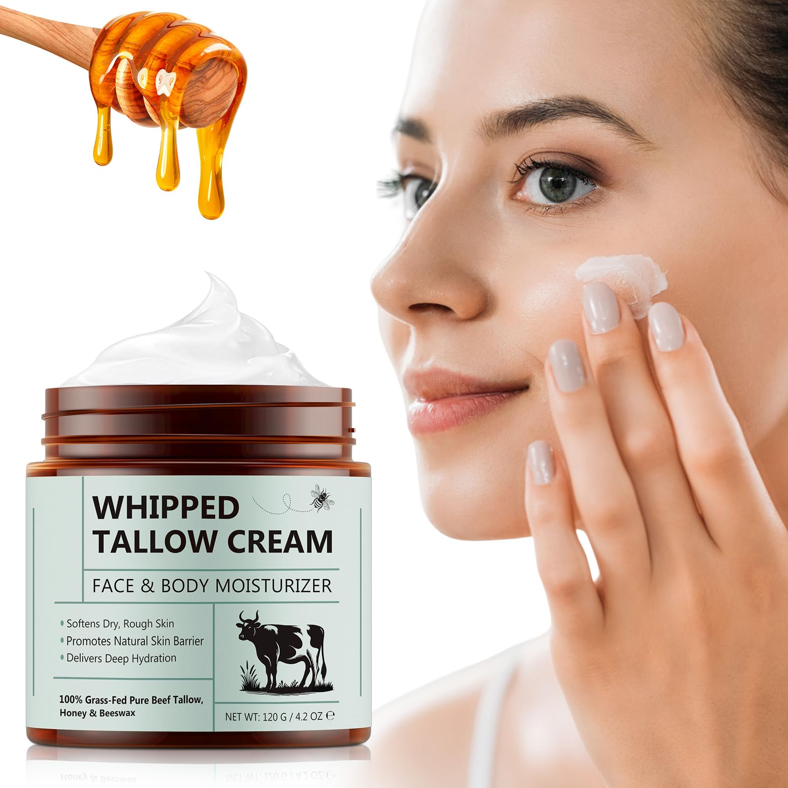 Les vertus de Grass fed beef tallow dans les soins du visage halal