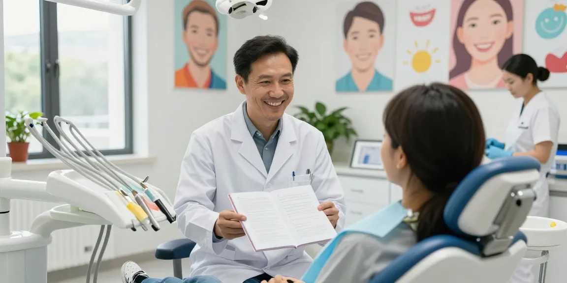 Visit a friendly dentist in a modern clinic for your dental needs.