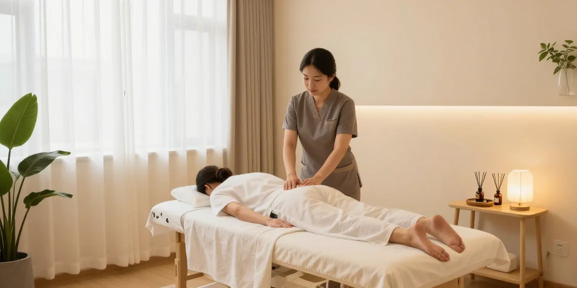 안산출장마사지와 관련된 의료 서비스 제공 이미지, 편안한 환자 치료를 위한 전문 웰니스 센터