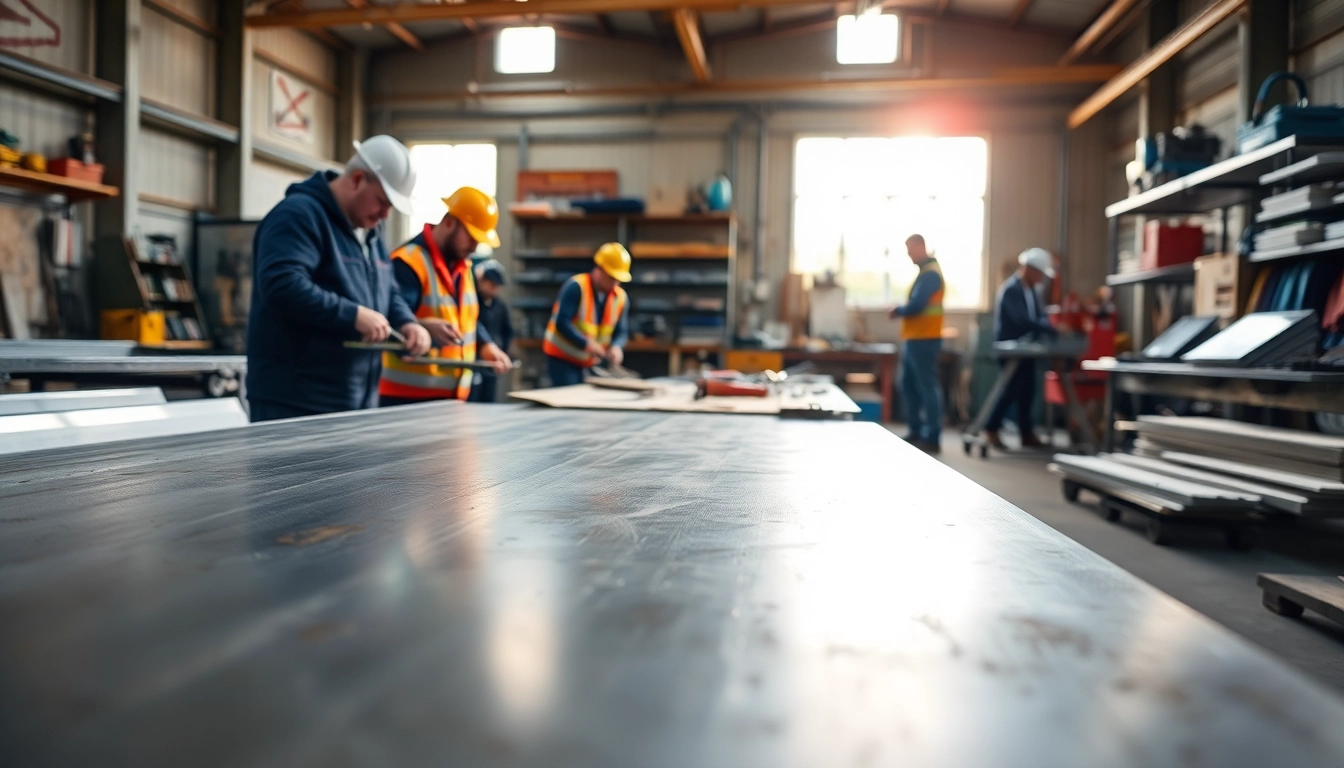 Engaging sheet metal training workshop demonstrating hands-on techniques for effective learning.