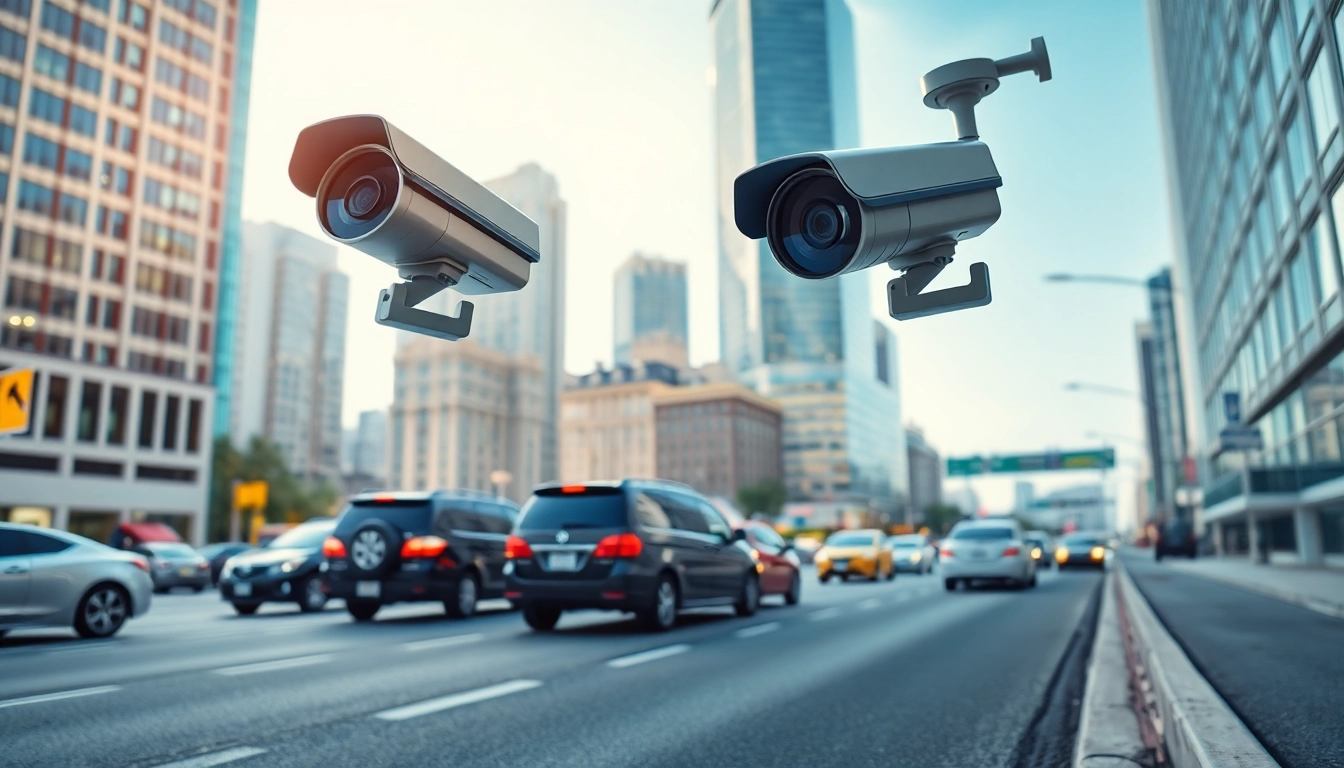 Capture of automatic license plate recognition system in a busy urban environment.