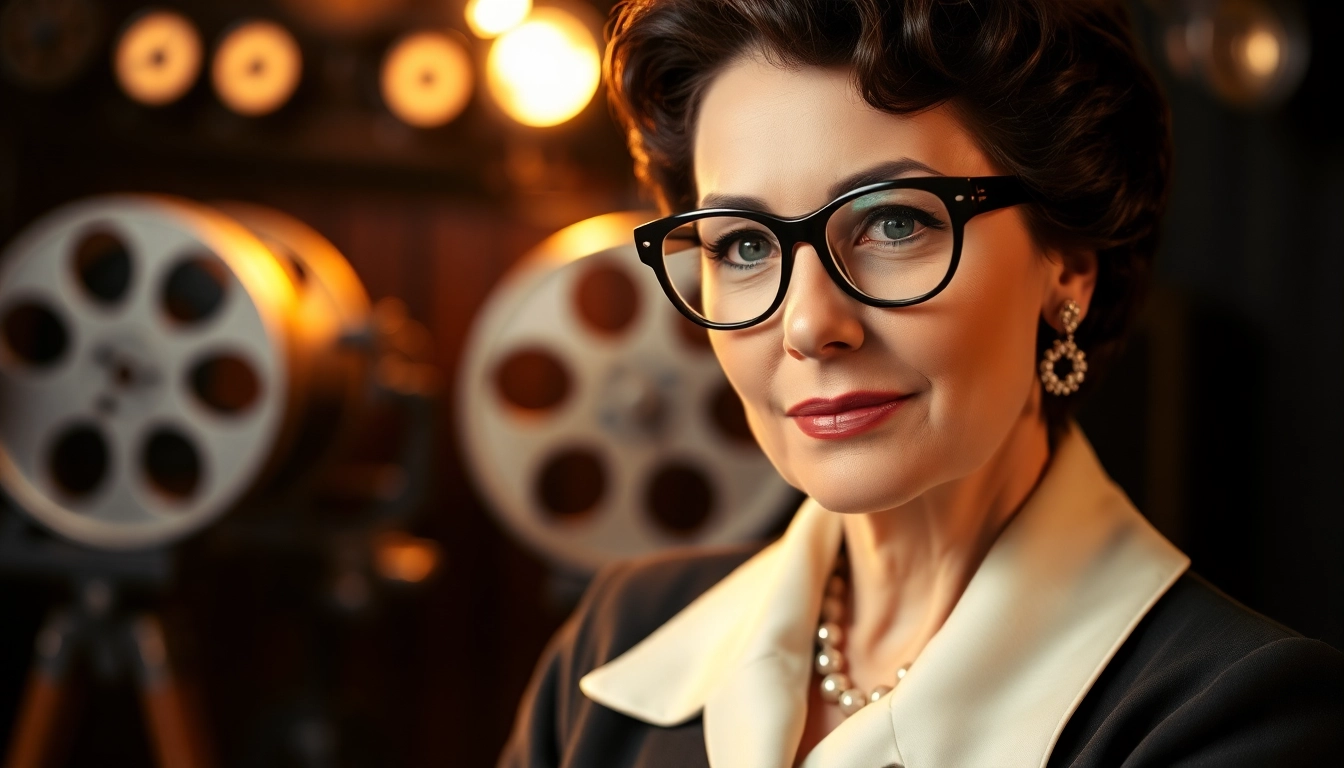 Portrait of Edith Head emphasizing her contribution to film, highlighting edith head net worth through iconic costumes.