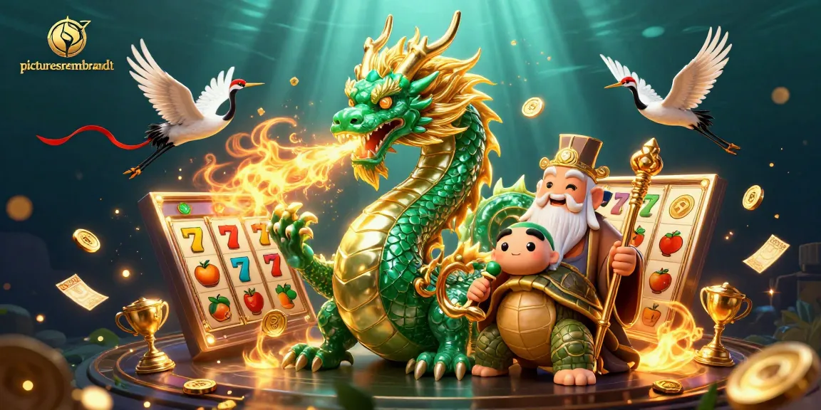 Gali pengalaman seru bermain slot di picturesrembrandt dengan robot naga dan simbol keberuntungan.