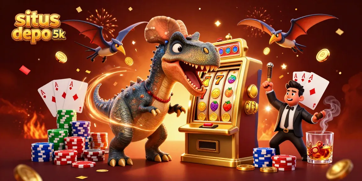 Menangkan permainan di situs depo 5k dengan slot bertema prasejarah yang menarik.