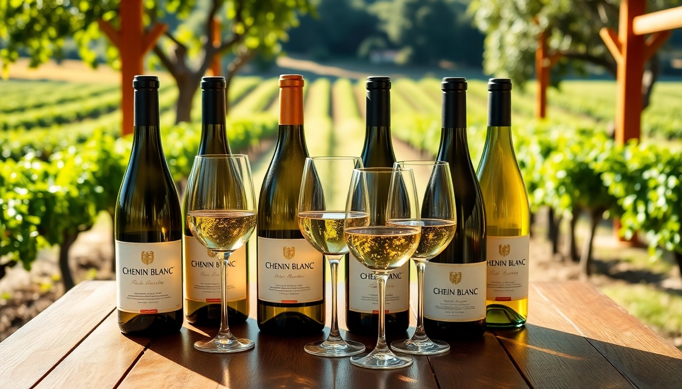 Pouring Chenin Blanc into a glass, highlighting its crisp elegance and vibrant color.
