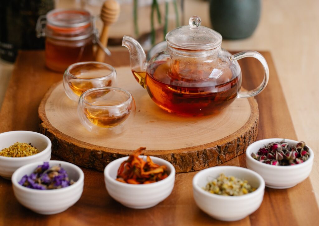 Fresh and Organic Herbal Wellness Tea Chiang Mai