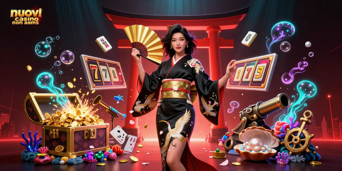 Coinvolgi con nuovi casino non aams che mostrano un gameplay vibrante con rulli delle slot e grafiche mozzafiato.