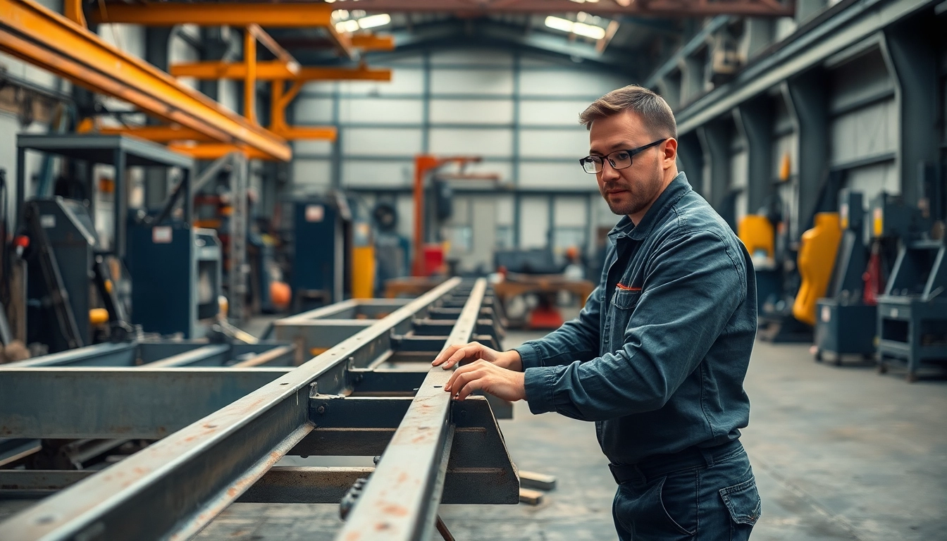 Find top steel fabricators near me in a professional workshop setting with skilled artisans.