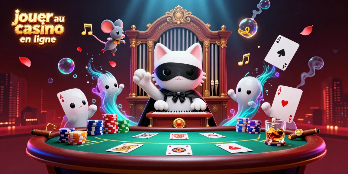 Jouer au casino en ligne avec des personnages captivants dans une scène animée de jeu.