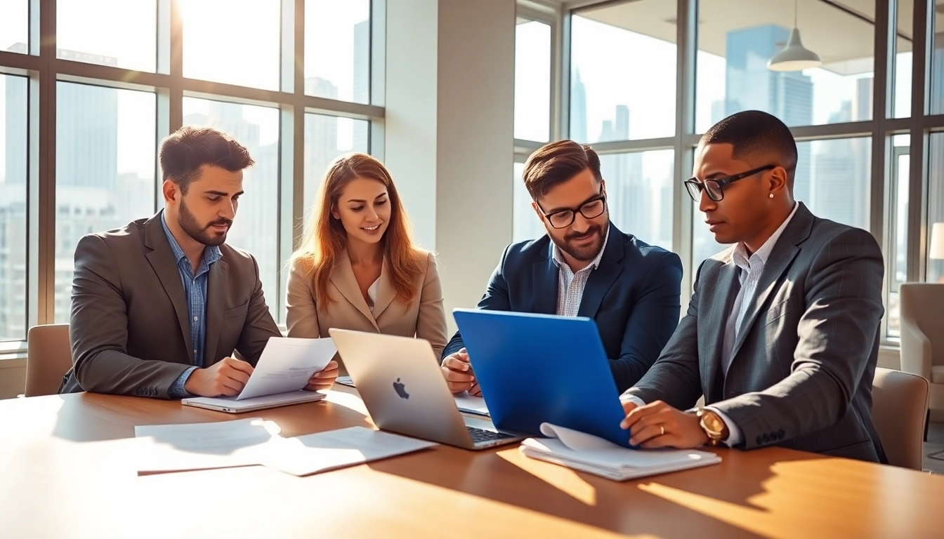 Discover Chicago jobs in a dynamic office with diverse professionals collaborating on career opportunities.