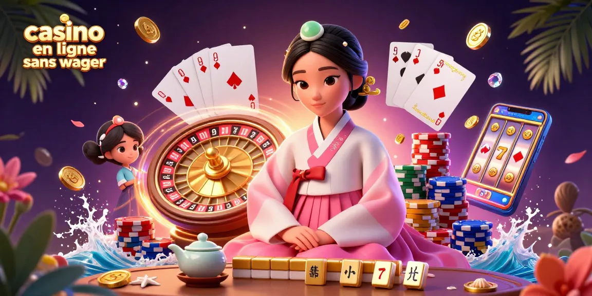 Vivez l'excitation du casino en ligne sans wager avec des visuels élégants et des éléments de jeu vibrants.