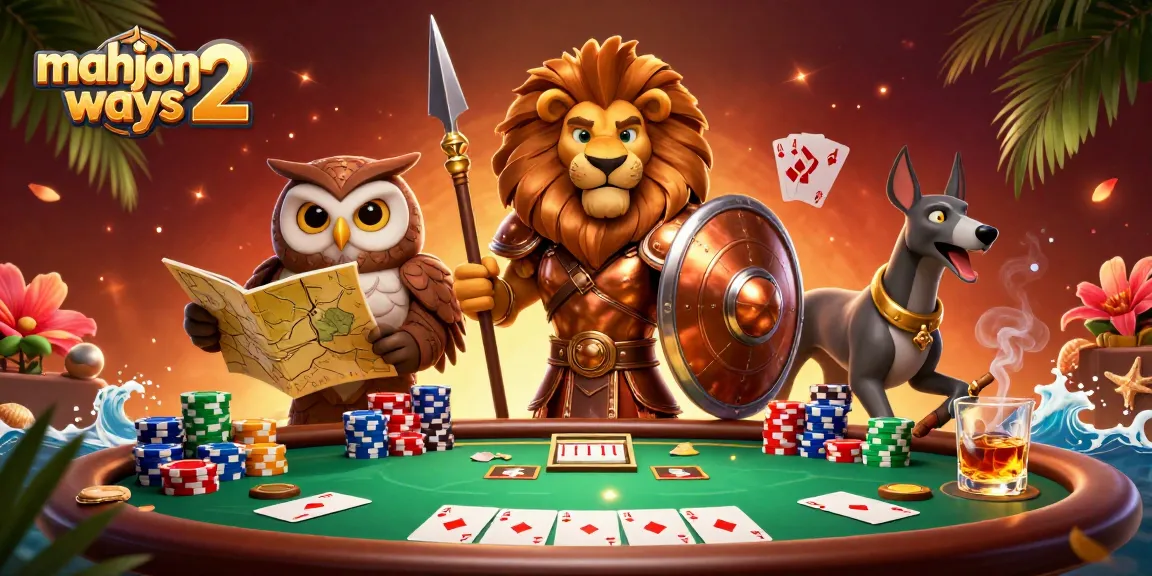 Engage in thrilling gameplay with mahjong ways 2 - featuring an exciting casino scene with vibrant visuals.