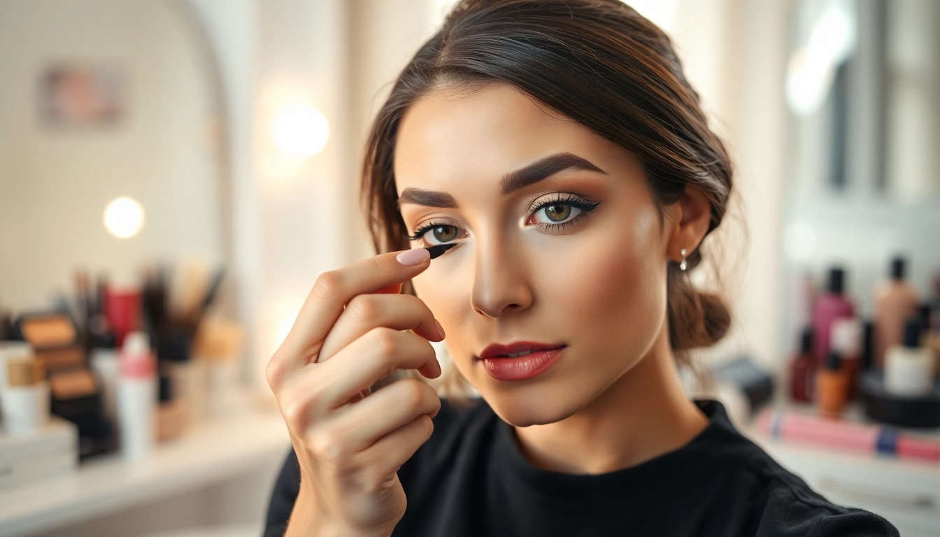 Enhance your brows with a professional eyebrow pen application in a beauty studio.