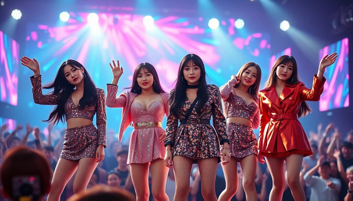 Engaging BLACKPINK news performance image depicting the group's vibrant stage presence.