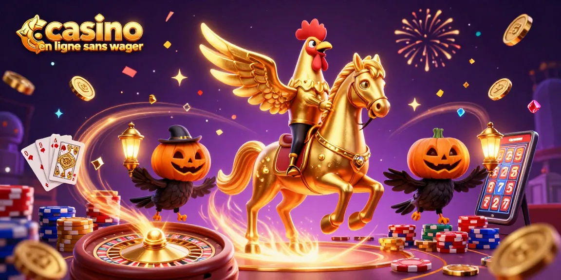 Profitez de jeux dans un casino en ligne sans wager avec un arrière-plan féerique et des personnages animés.