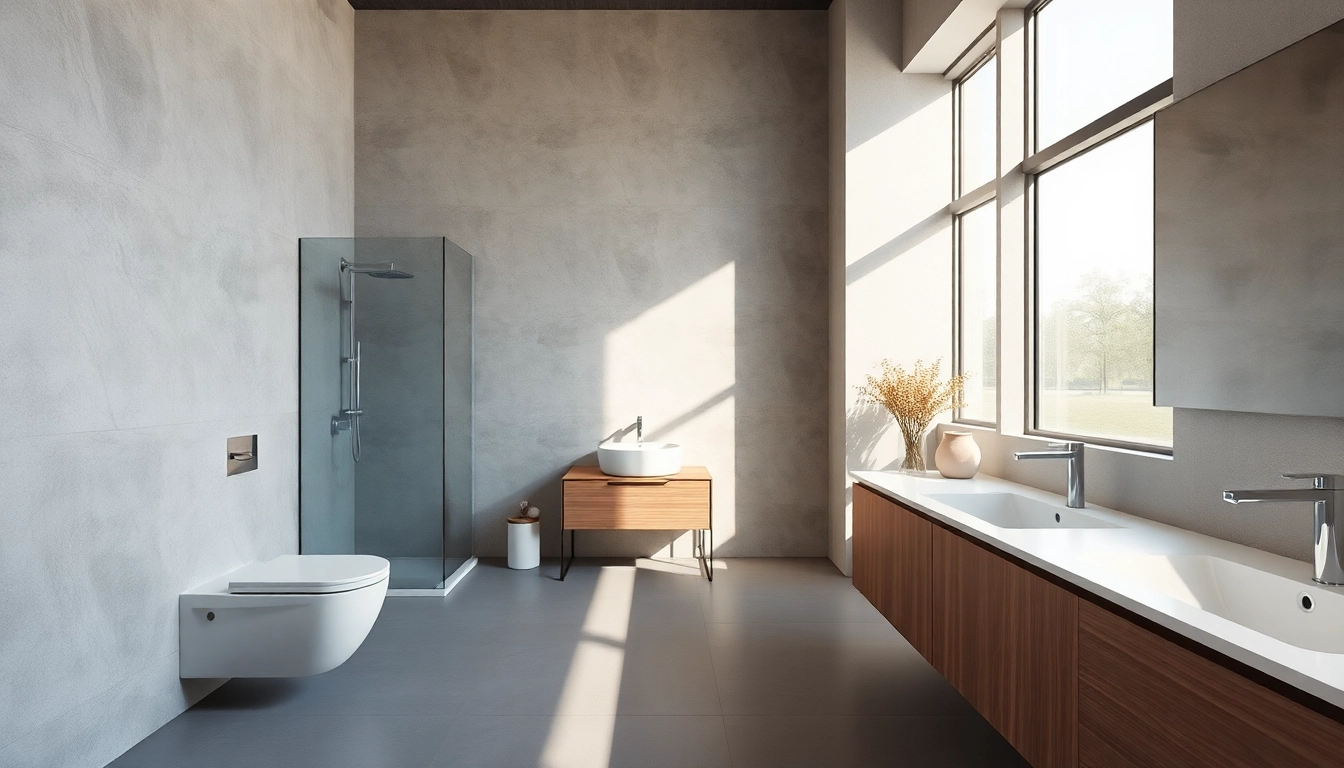 sonni sanitär GmbH offers modern bathroom installation with sleek fixtures in a spacious design.
