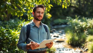 Engaging journalist at https://www.unsustainablemagazine.com reflecting on sustainable living in nature.