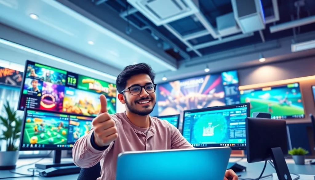 Nền Tảng RR88 interface displayed dynamically across devices to attract online gamers.