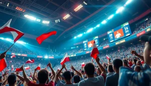 스포츠중계 중계되는 열정적인 스포츠 이벤트 사진