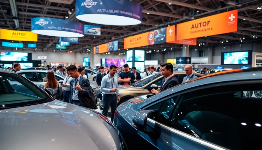 Experience the vibrant excitement of the Auto Cars Show featuring various car models.